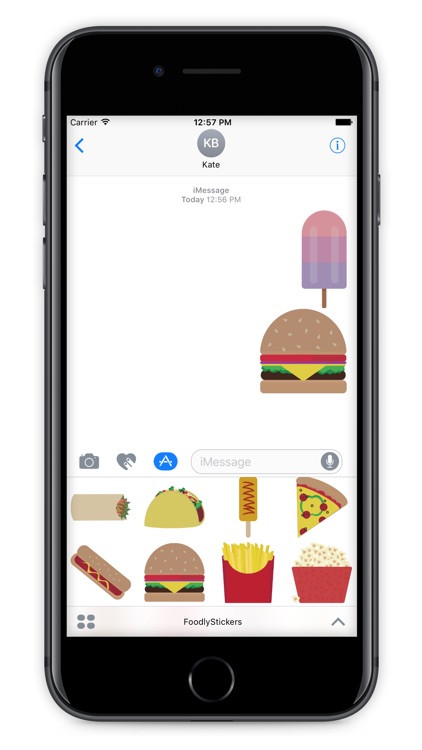 Foodly Stickers - Food Based Stickers for iMessage