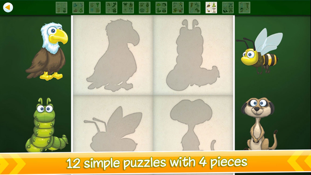 ‎Some simple animal puzzles Screenshot