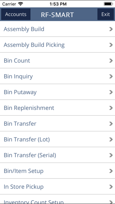 Screenshot #2 pour RF-SMART Connex