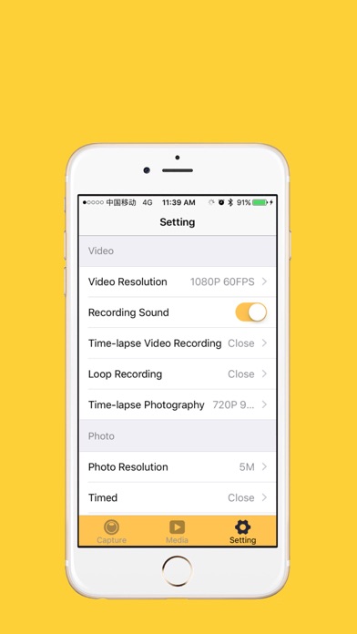 App screenshot