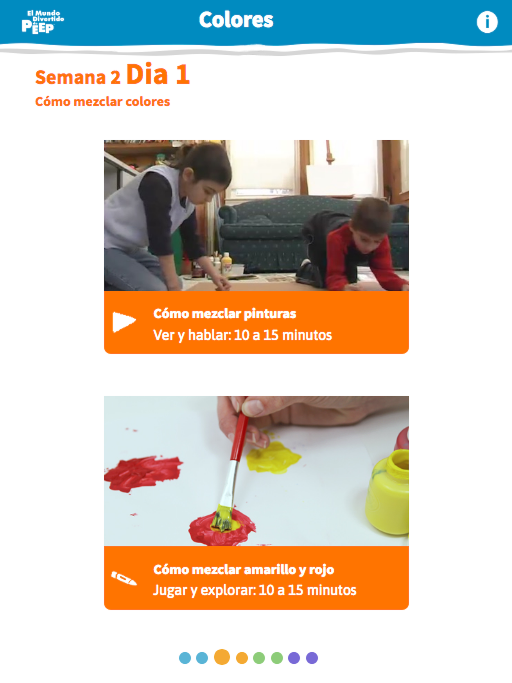 PEEP Ciencias: Colores screenshot 6