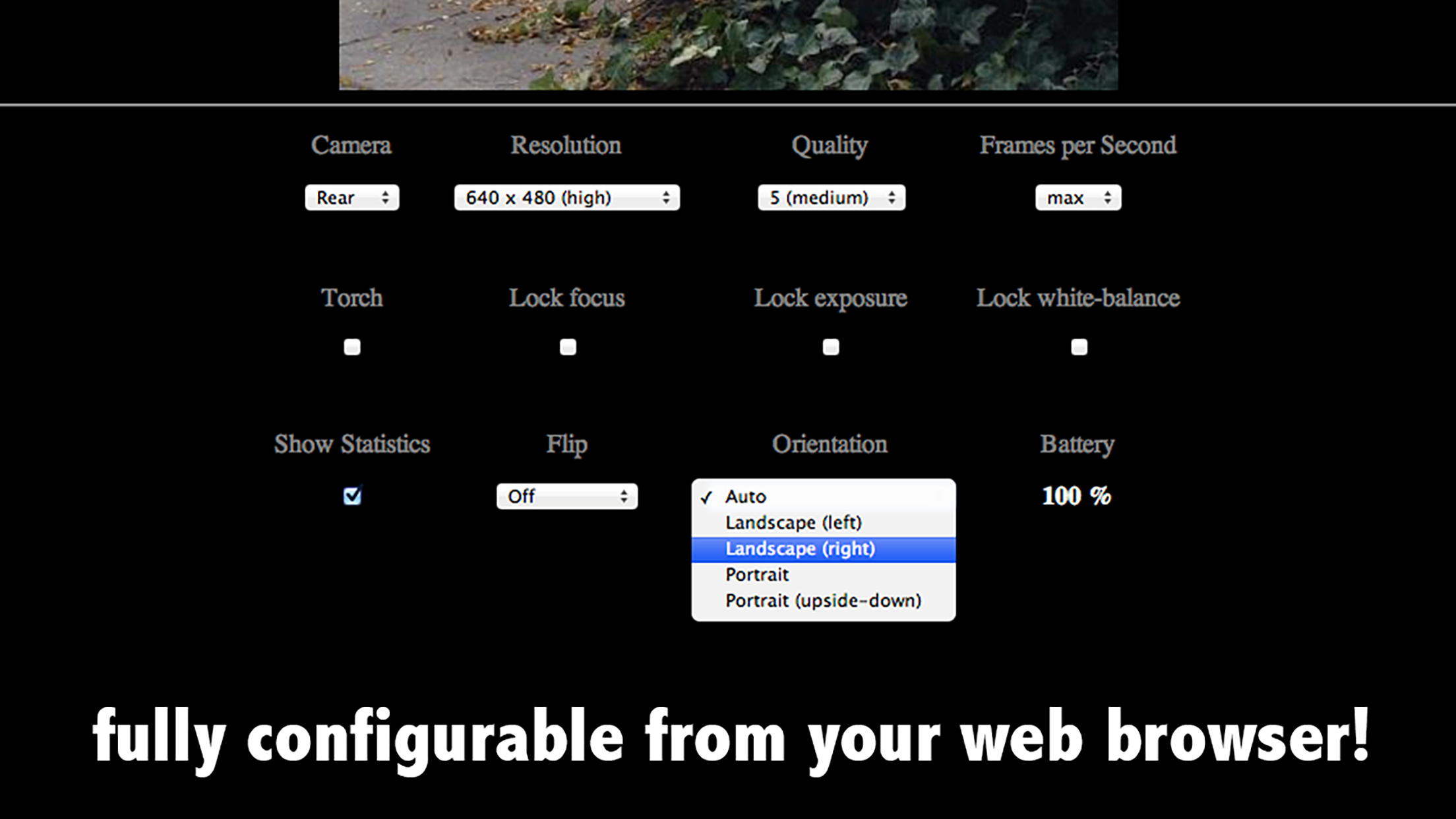 iPCamera - High-End NetworkCam