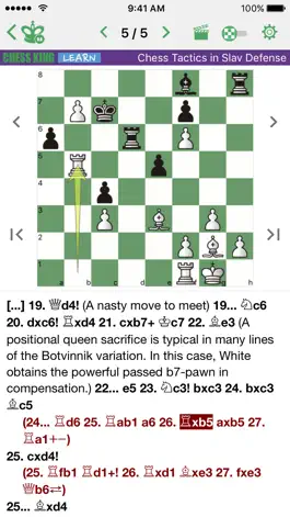 Game screenshot Chess Tactics in Slav Defense apk