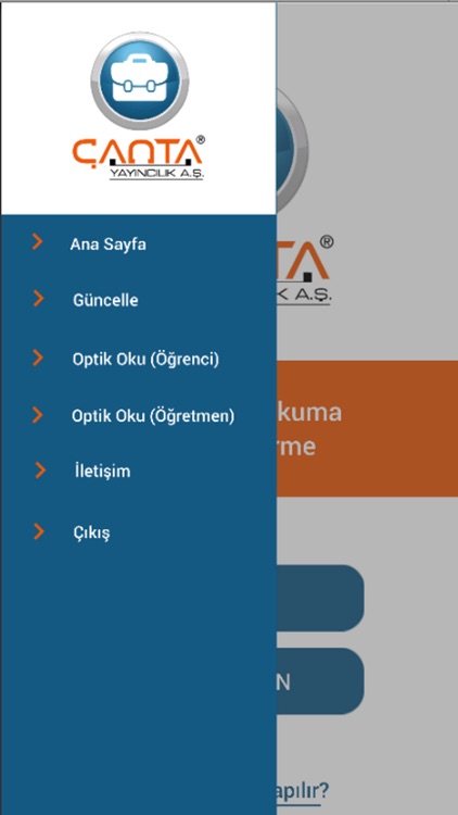 Çanta Optik Okuma