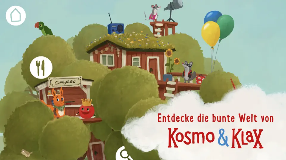 Screenshot von Kosmo & Klax: Baumhaus-Party auf dem iPhone 1