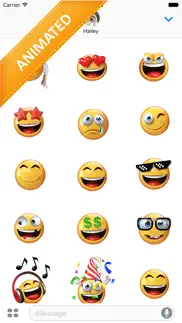 3d animated emoji stickers iphone screenshot 3