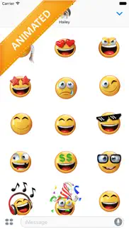 3d animated emoji stickers iPhone Captures Décran 3