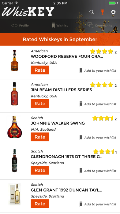 RateWhiskey screenshot 3