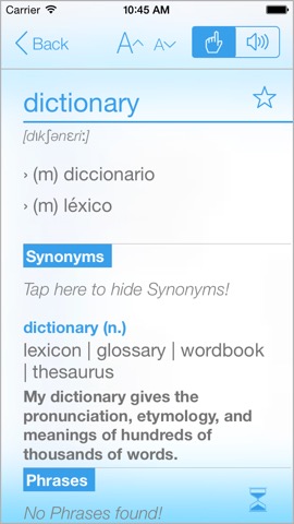 Spanish English Dictionary (Lite)のおすすめ画像2