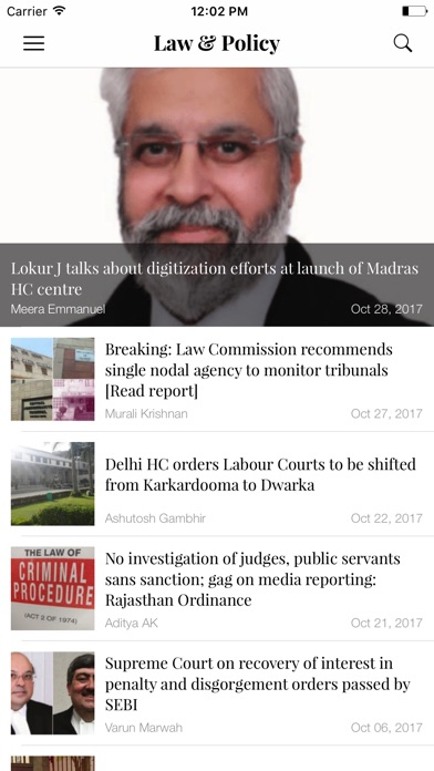 Bar & Bench, Indian Legal News screenshot 2