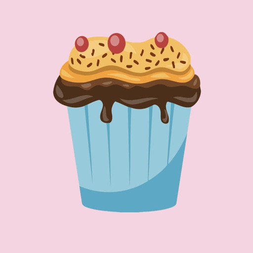 Cupcake Stickers - Yum! by Levi Gemmell