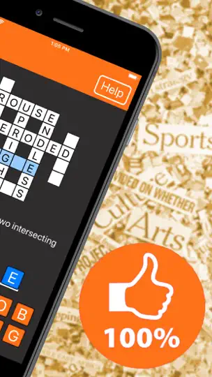 Скриншот Quick Crosswords на iPhone 2