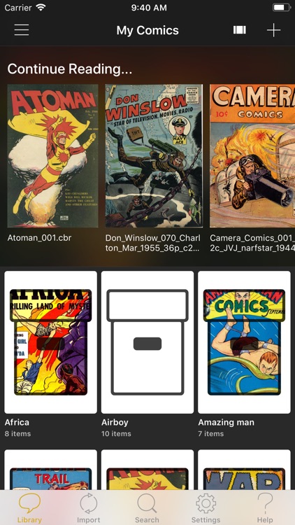 YACReader - Comic Reader