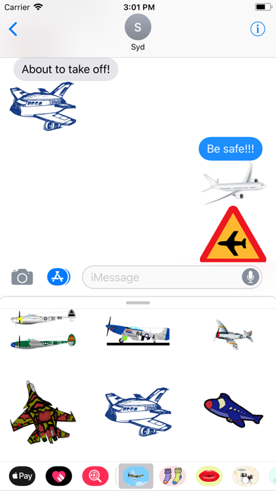 Take Flight: Airplane Stickers screenshot 2