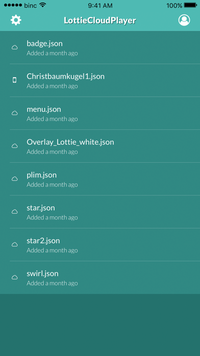 Screenshot #1 pour LottieCloudPlayer