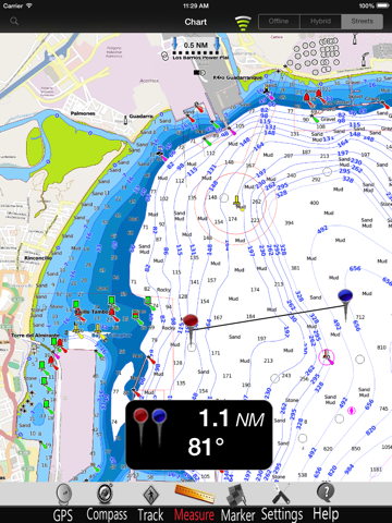 Andalusia Nautical Charts Pro screenshot 2