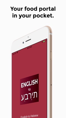 English - Hebrew Translator screenshot 1