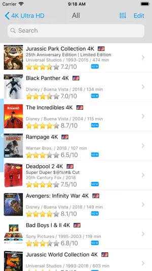 My Movies by Blu-ray.com screenshot 3
