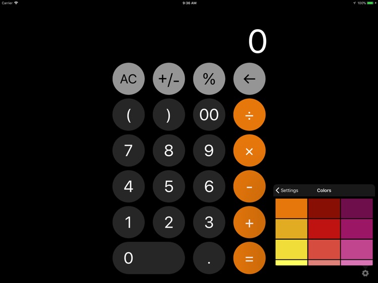Calculator (iPad Default)
