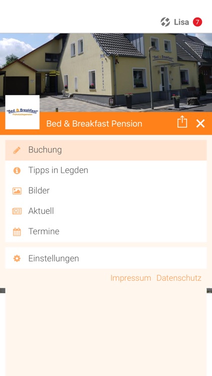 Bed & Breakfast Pension