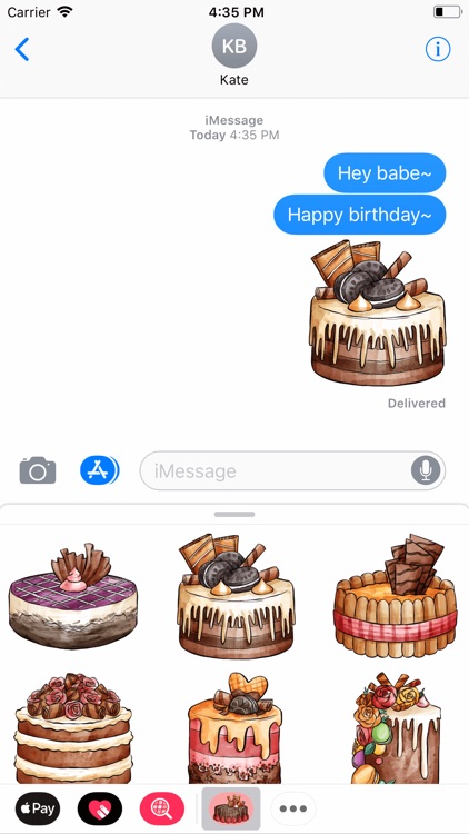 Bakery Cake Stickers