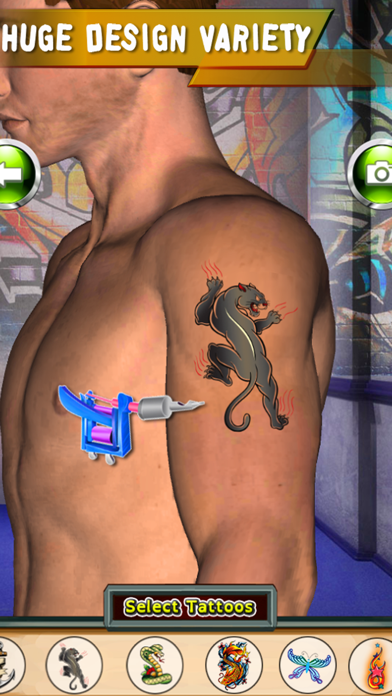 Tattoo Design Master 3Dのおすすめ画像2