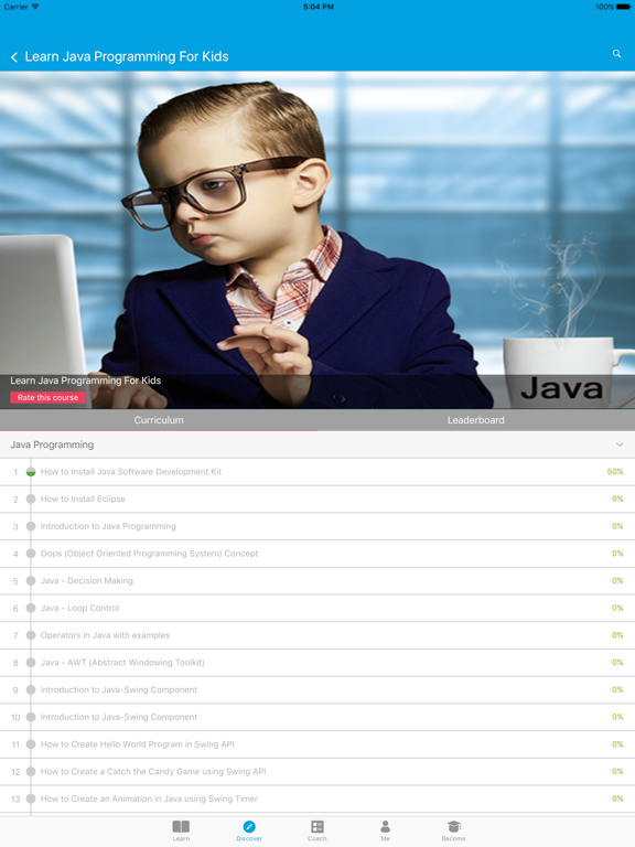 Screenshot #6 pour Learn Java Programming by GLB