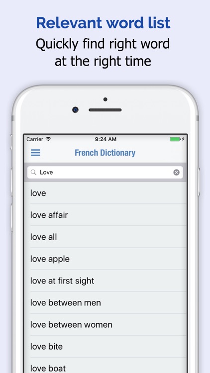 French Dictionary Elite