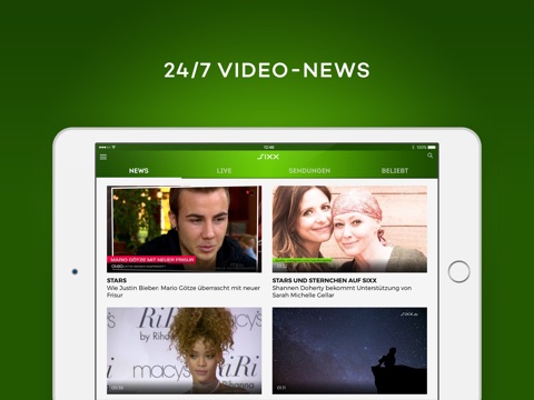 sixx – Live TV und Mediathek screenshot 2