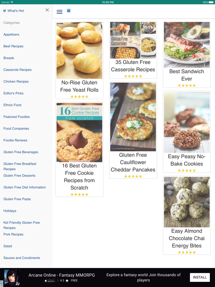 FaveGlutenFreeRecipes