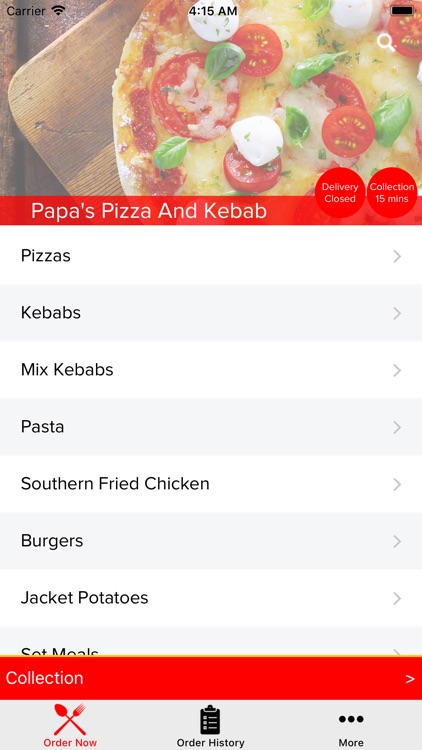 Papa's Pizza And Kebab