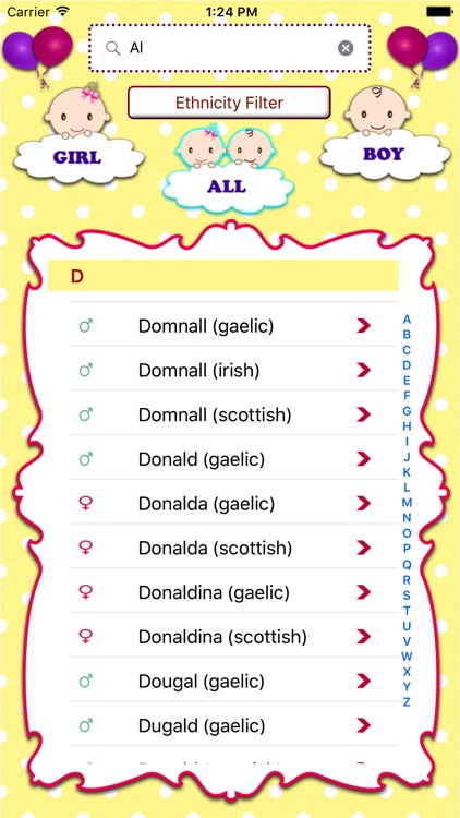 Baby Names Dictionary screenshot-3