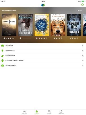 Skoobe: eBooks und Hörbücher screenshot 2