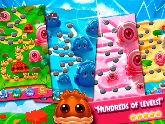 Monsters Match 3 Mania iPad screenshot 4 - Games app