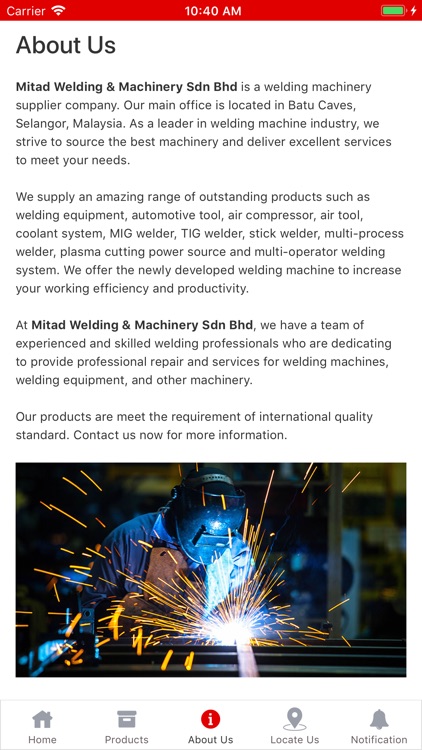 Mitad Welding & Machinery screenshot-3