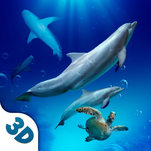 Underwater Animals Survival Icon