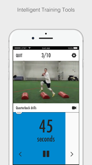 Fitivity Football Trainingのおすすめ画像1