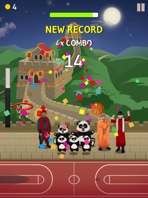 Screenshot #5 pour Bouncy Basket: Trick Shot King