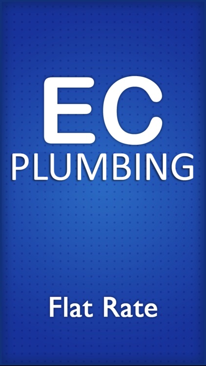 EC Plumbing Flat Rate