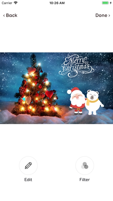 Christmas photo editor X screenshot 3