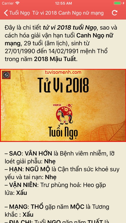 Tử Vi 2018 -Xem bói,phong thuỷ