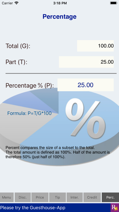 CalculateYourself Screenshot