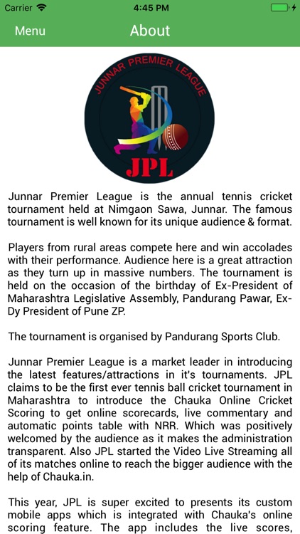 Junnar Premier League - JPL