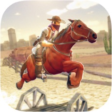 Activities of Wild West Cowboy-Rodeo Horse