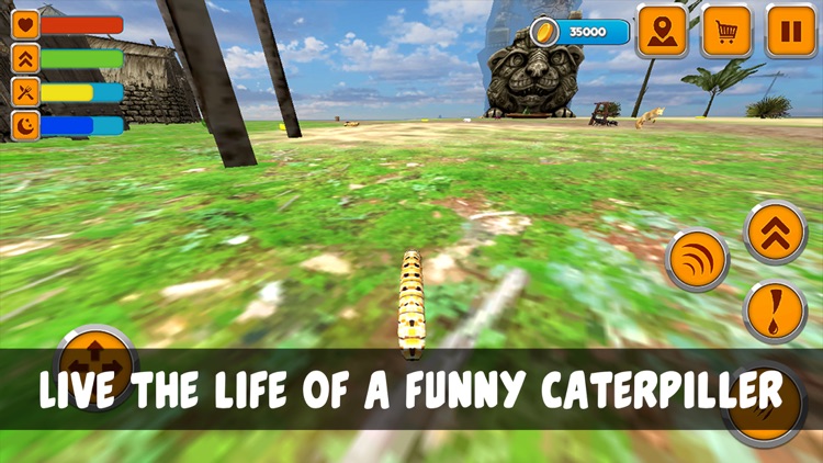 Caterpillar Insect Life Simulator