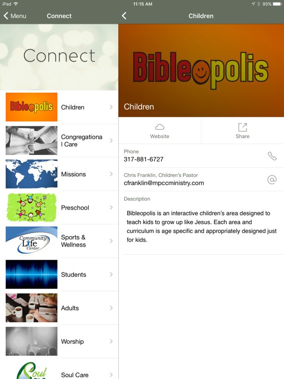 Screenshot #6 pour MPCC Greenwood App