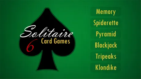 6 Solitaire Card Games