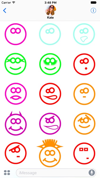 Animated Neon Emoji