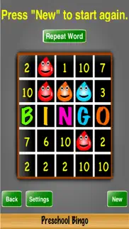preschool bingo iphone screenshot 3