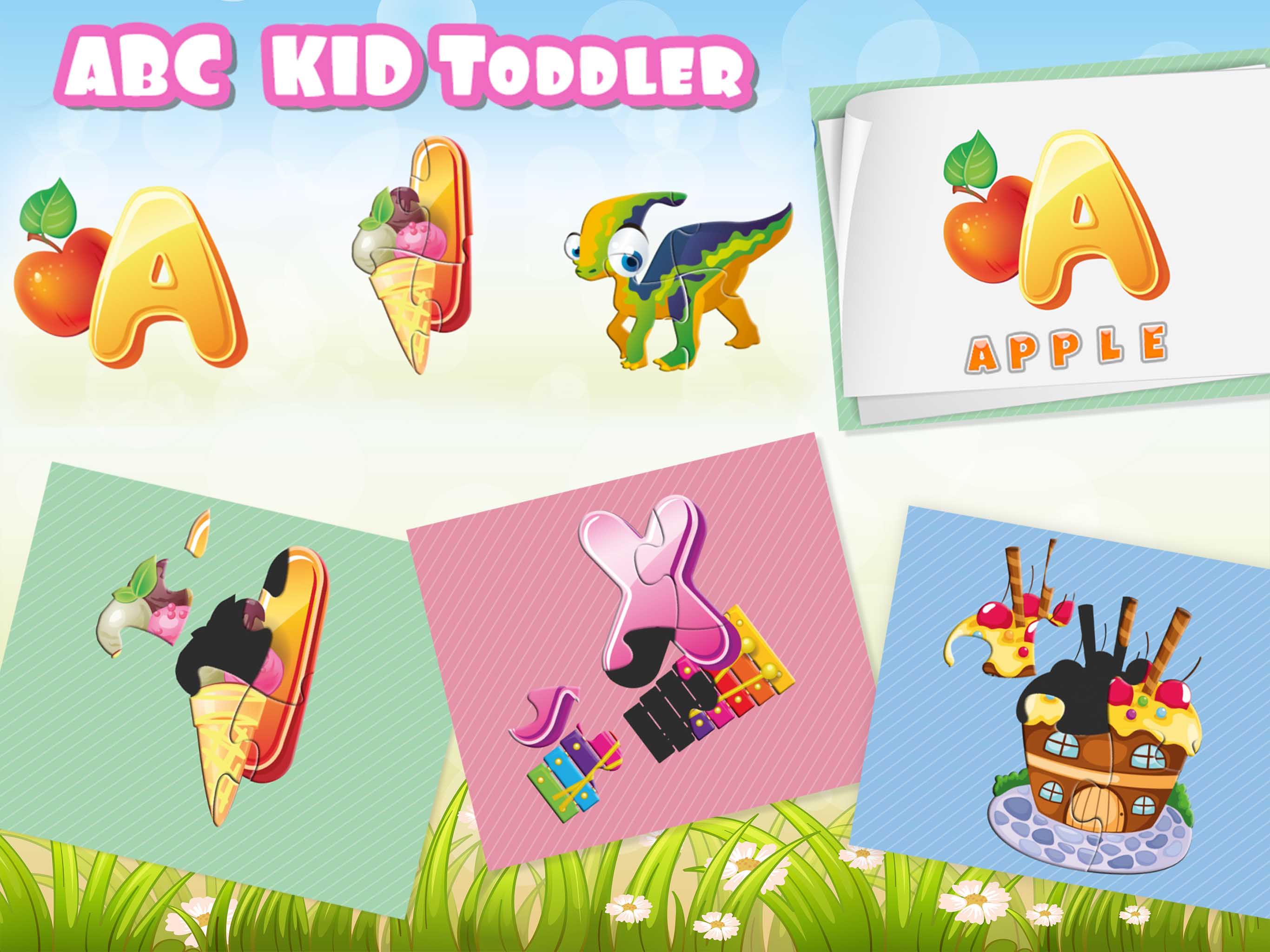 ABC Toddler Puzzle Fun for kid screenshot 5